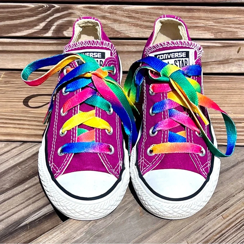 Converse purple magenta